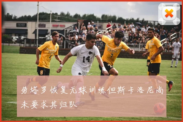 劳塔罗恢复无球训练但斯卡洛尼尚未要求其归队
